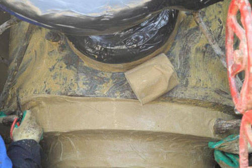 礦脂密封膩?zhàn)邮┕? width=