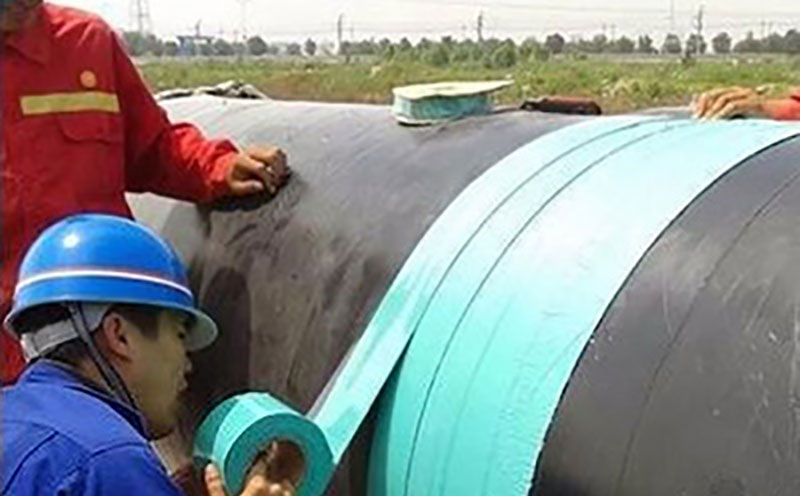 粘彈體防腐膠帶管道補(bǔ)口施工方法